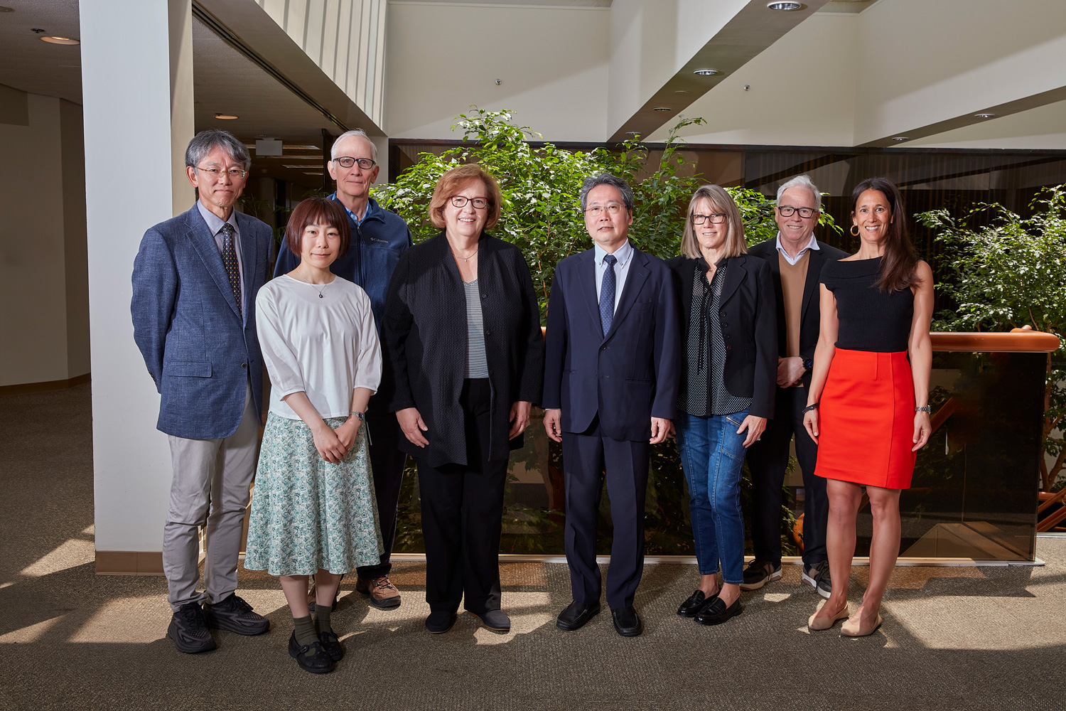 Visitors from Osaka University meet with LLNL leaders to discuss HEDS research and other areas for potential collaboration.