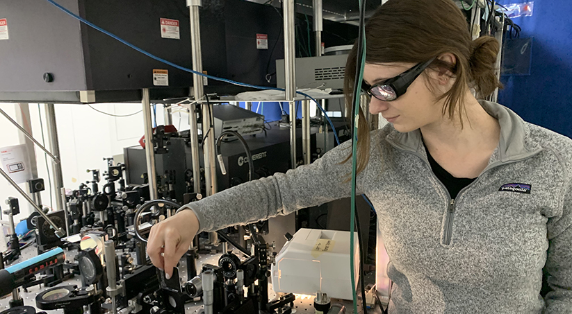 University of California, San Diego, PhD student Sophie Parsons 