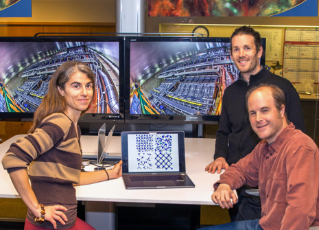 NIF & Photon Science Summer Scholar Raspberry Simpson at LLNL’s Jupiter Laser Facility